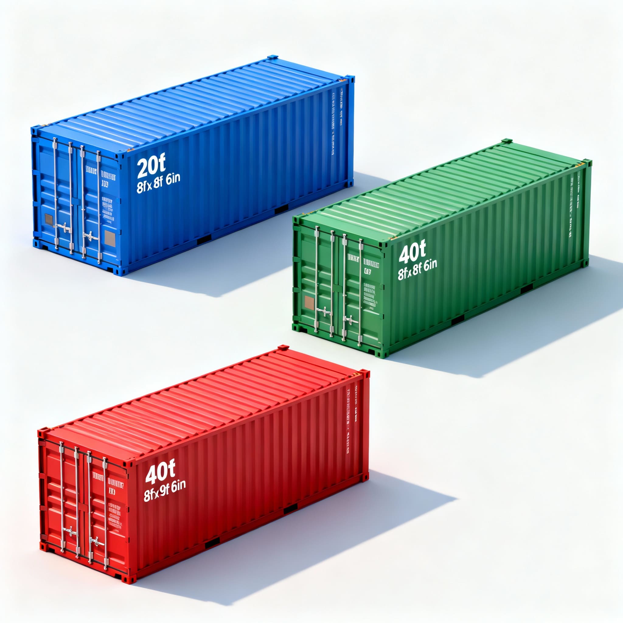 Contenedores colores